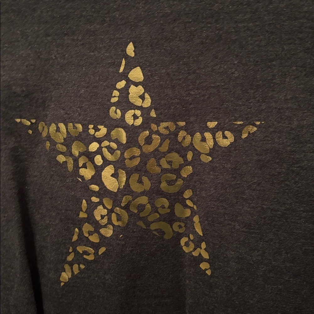 Girls Star print long sleeve tee Sz XL - Picture 2 of 2